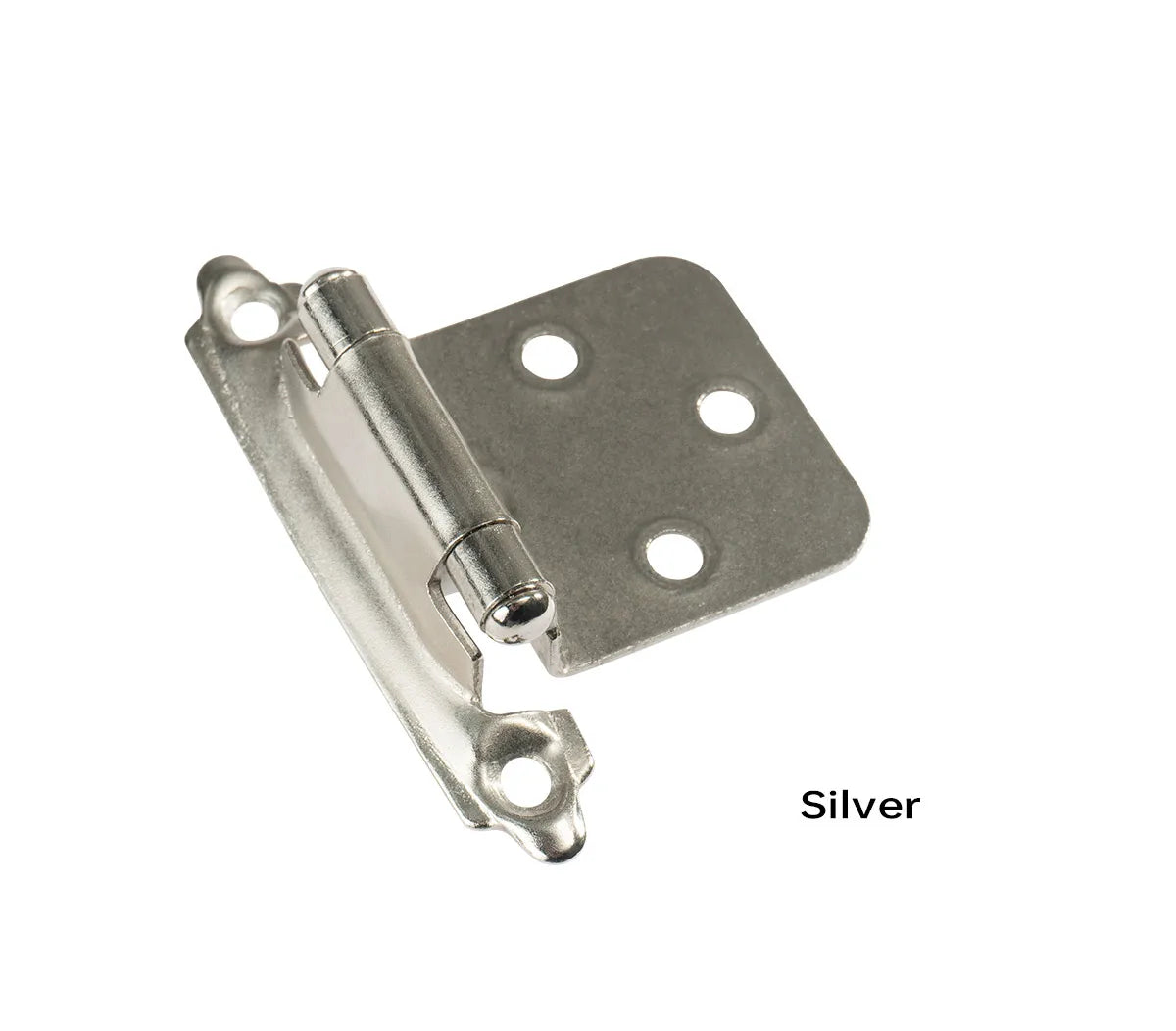 Decorative Metal Self Closing Cabinet Hinges for Wood Kitchen Furniture 1/2" Overlay Face Frame Cupboard Door Spring Hinge