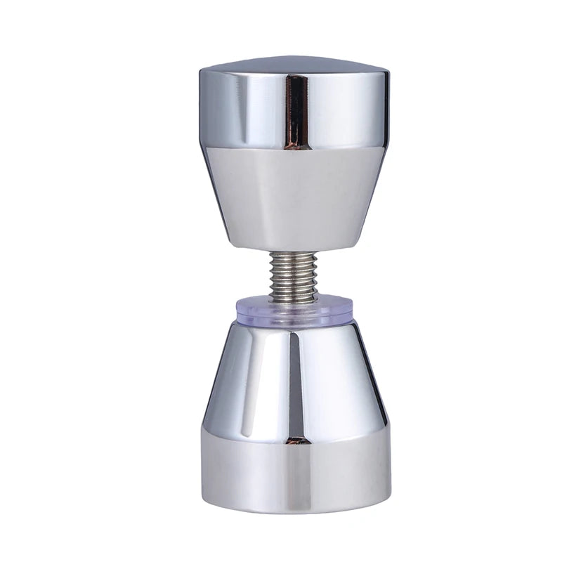 2024 Stainless Steel Back-to-Back Glass Door Knob Puller Push Bathroom Shower Handle 3 Types