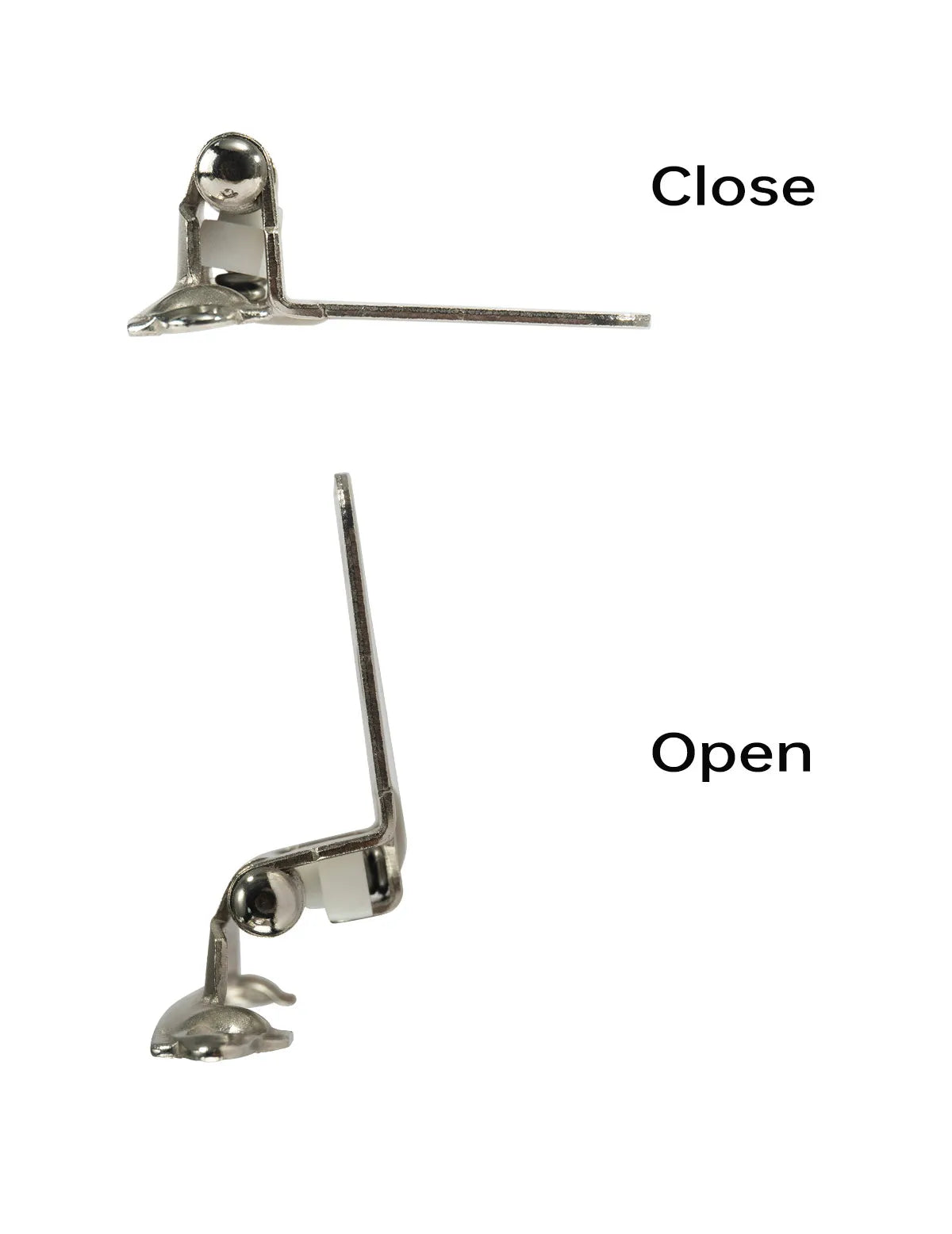 Decorative Metal Self Closing Cabinet Hinges for Wood Kitchen Furniture 1/2" Overlay Face Frame Cupboard Door Spring Hinge