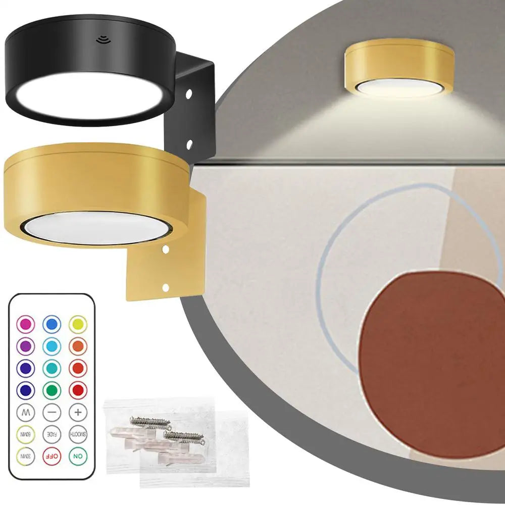 Save $2 on LED Wall Sconce – RGB, Remote Control | Shop Now