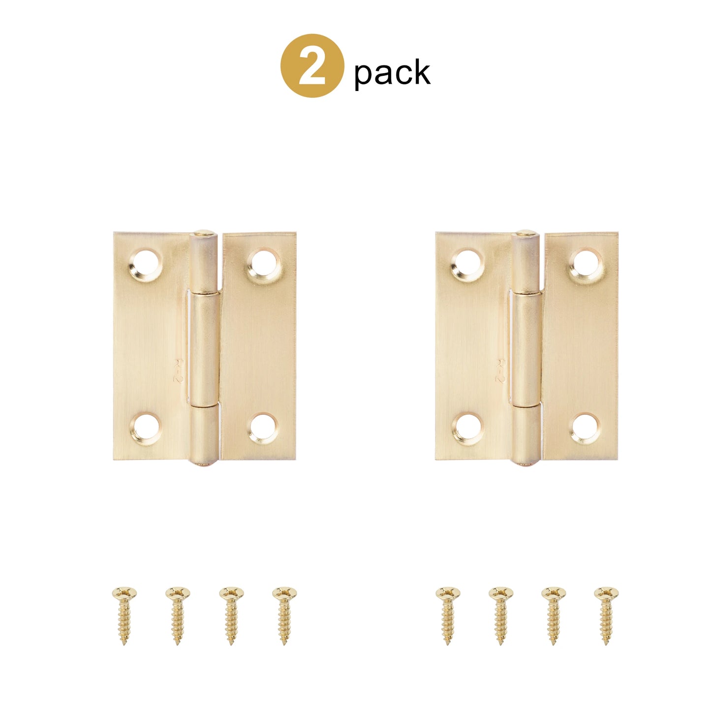 2pcs Stainless Steel Hinge 270 Degree Folding Black Small Hinges Cabinet Door Hinges for Kitchen Cupboard Wooden Box Furniture