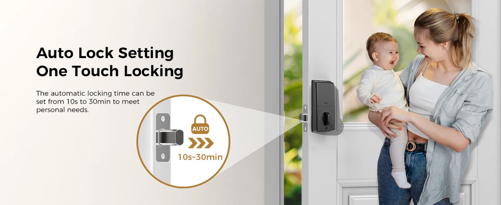 Buy Smart Fingerprint Deadbolt | Secure Keyless Entry – Only $95.65