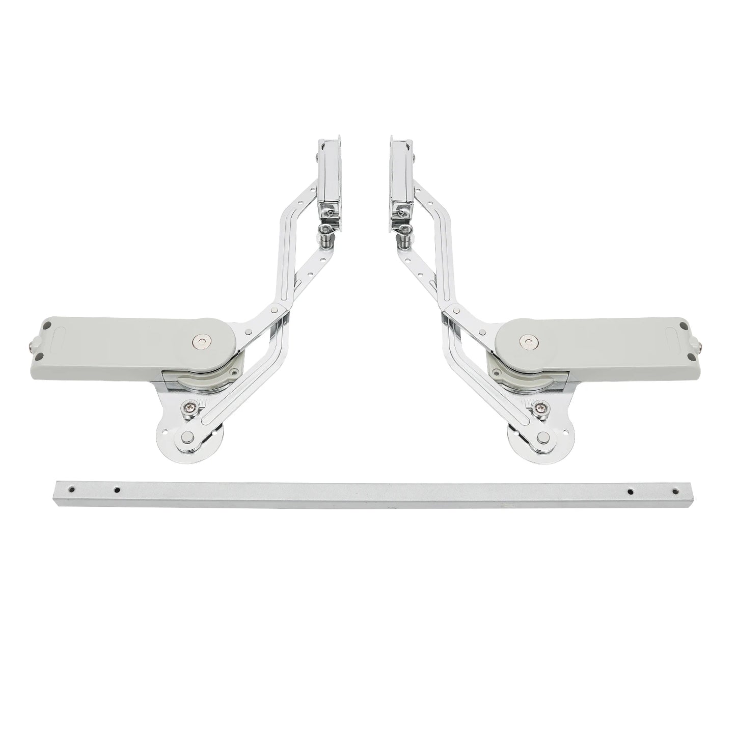 Hydraulic Buffer Cabinet Door Hinges, Adjustable Mounting Hinges, Arm Mechanism Hinges Suitable for Doors Weighing 7.72-8.82 lbs