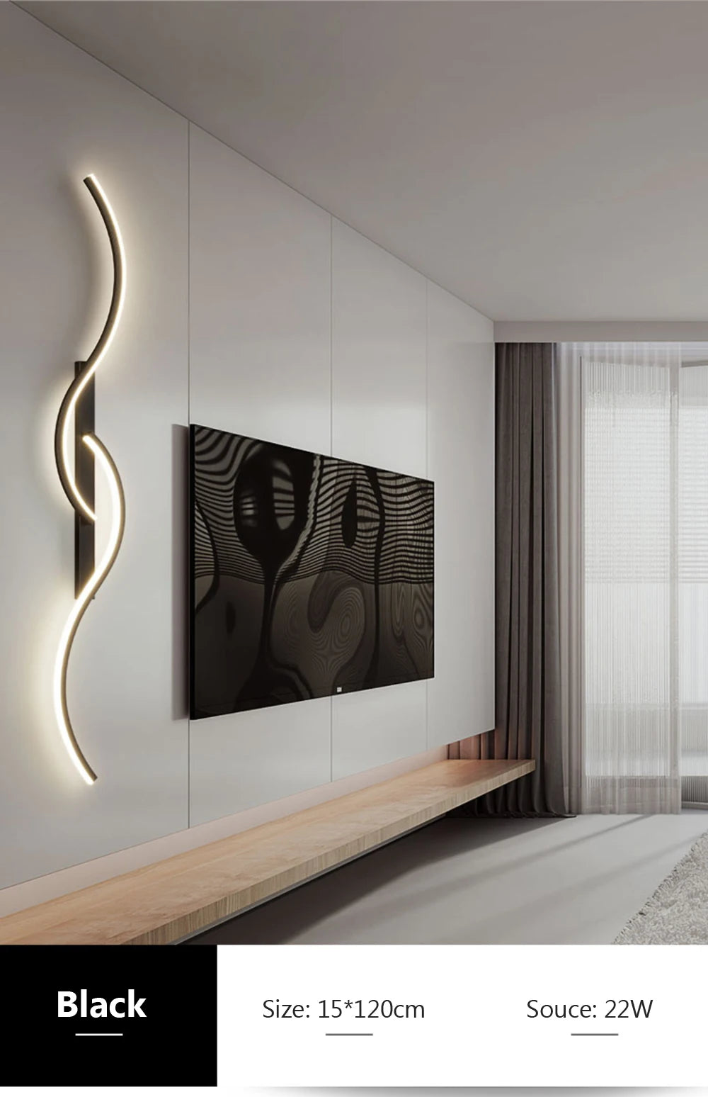 Buy Modern LED Wall Lamp for $33 - Save 25% Today!