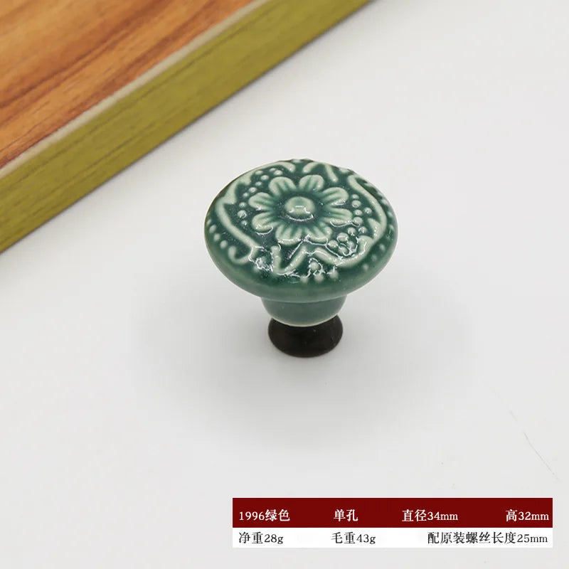 Buy Vintage Ceramic Drawer Knobs Only $1.35 - Fast Shipping | My Store