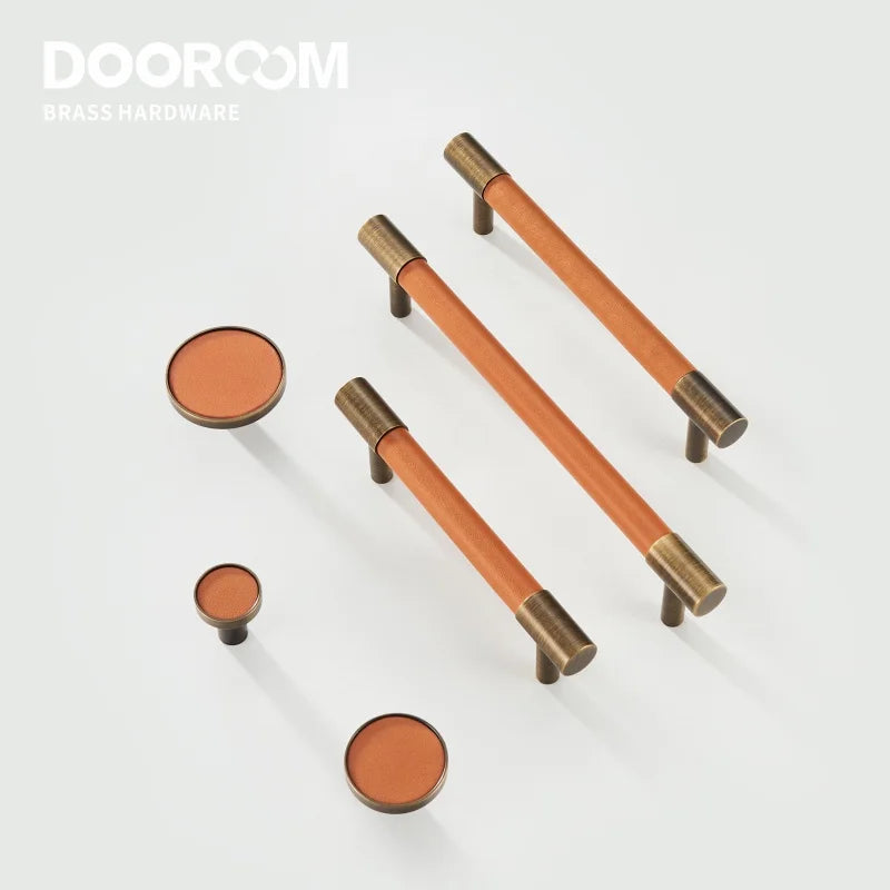 Premium Brass & Leather Handles | Save 20% Today Only