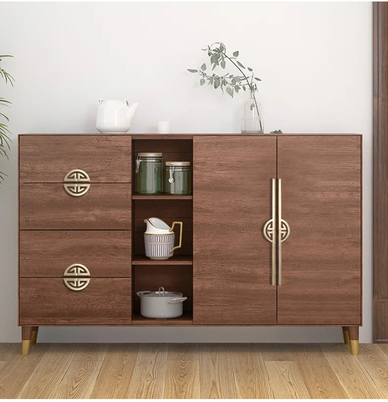 New Chinese Style Handles for Cabinets and Drawers Gloden Shoe Cupboards Bookcase Dresser Wine Cabinet and Wardrobes Handles