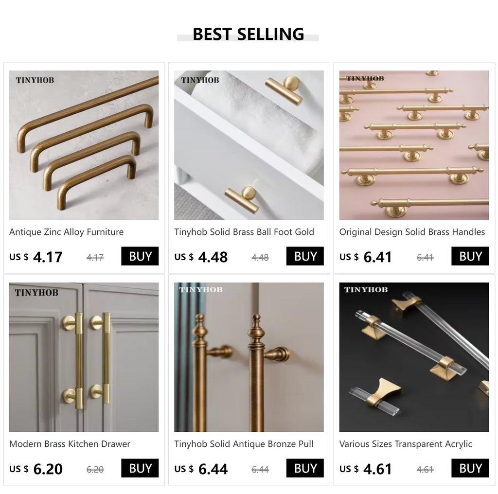 Golden Cupboard Door Handle Modern Minimalist Wardrobe Door Knob Drawer Knobs Shoe Cabinet Handle Furniture Handle