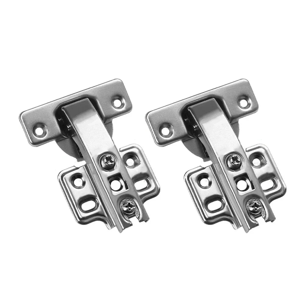 2pcs 90 Degree Buffer Hinge Kitchen Cabinet Hydraulic Hinge Folding Door Large Angle Buffer Hinge Furniture Door Hardware