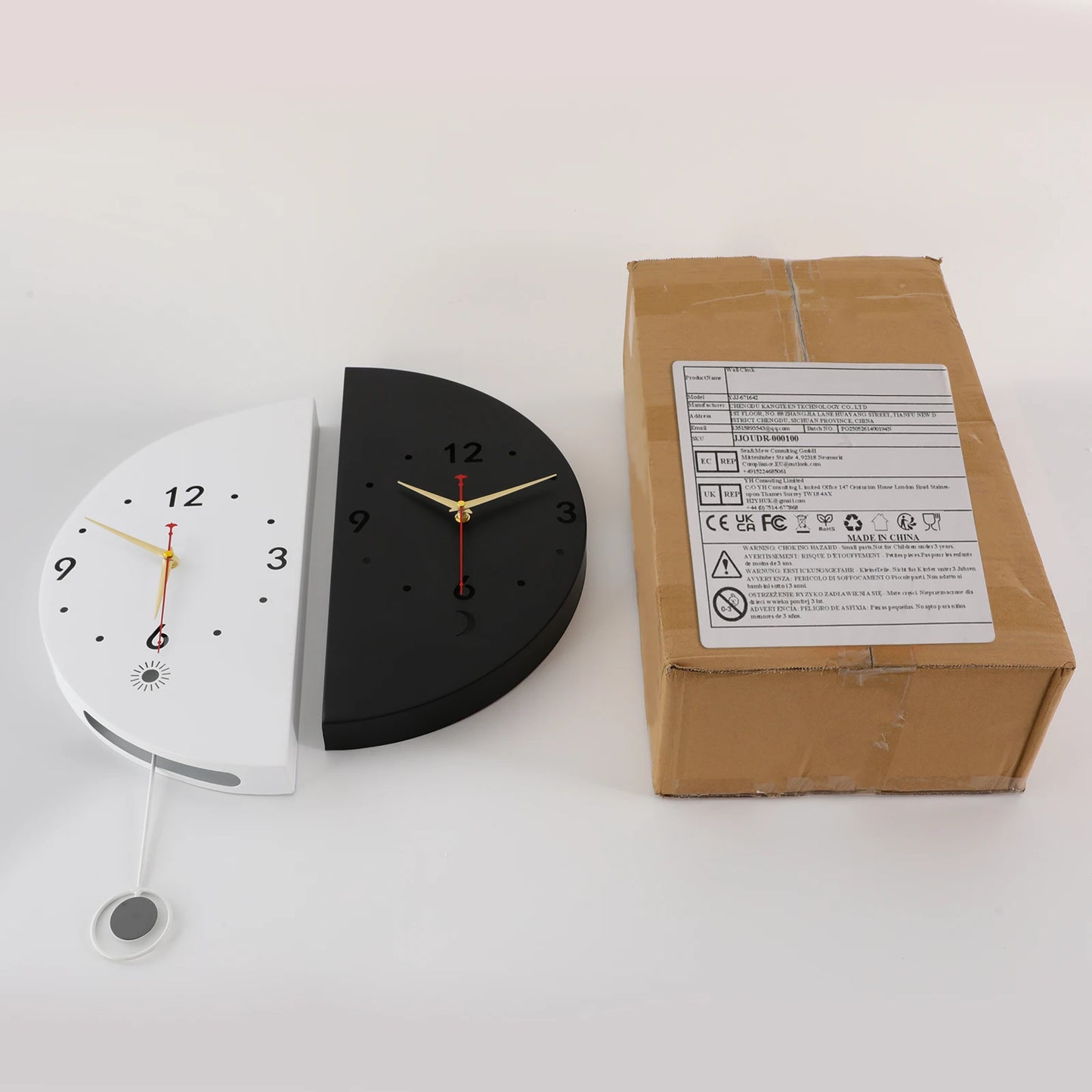 Wall Clock Decoration, Double-sided Corner Wall Clock, Modern Wall Clock，Wall mounted clock，bookstores, flower shops，living room