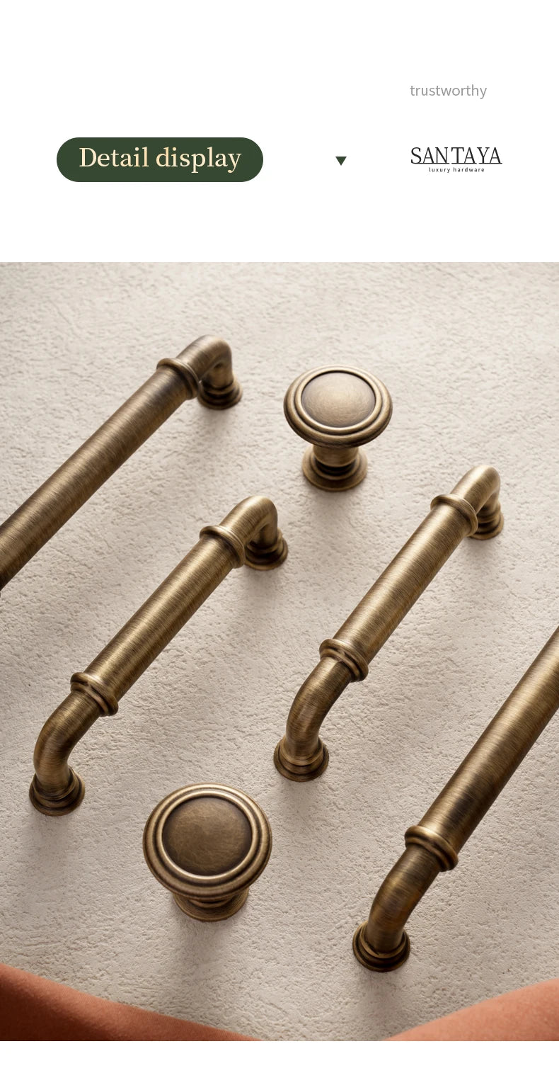 Buy Antique Brass Drawer Pulls - High Quality & Affordable