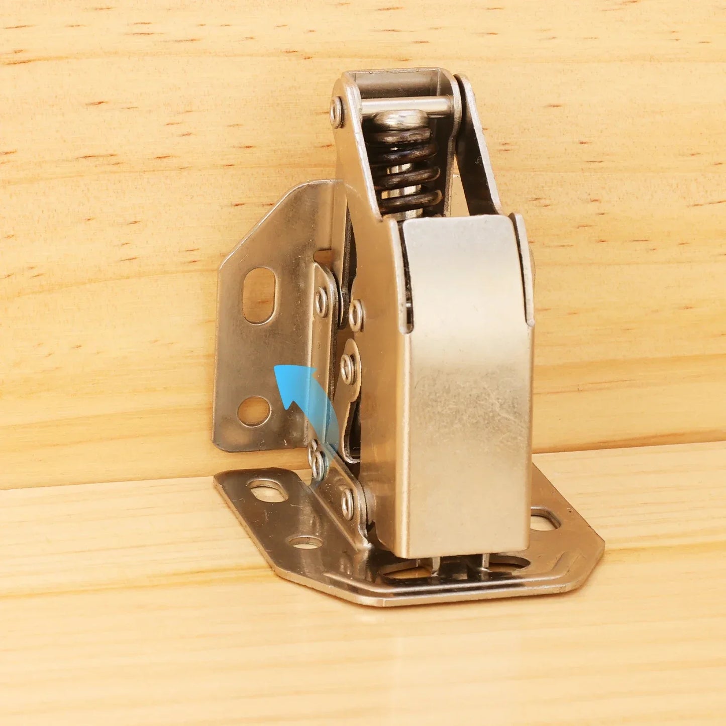 10/1PCS Cabinet Hinges 90 Degree No-Drilling Hole Hydraulic Buffer Hinge Soft Close Concealed Cupboard Door Furniture Hinges