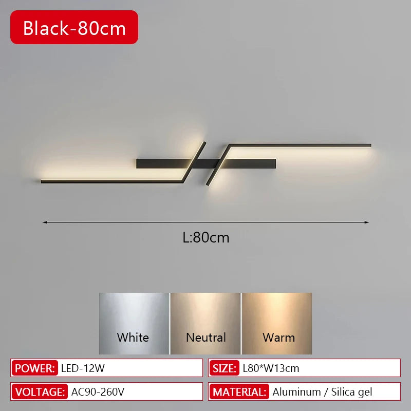 Buy Modern LED Wall Lamp for $44.1 – Top-Quality Minimalist Lighting