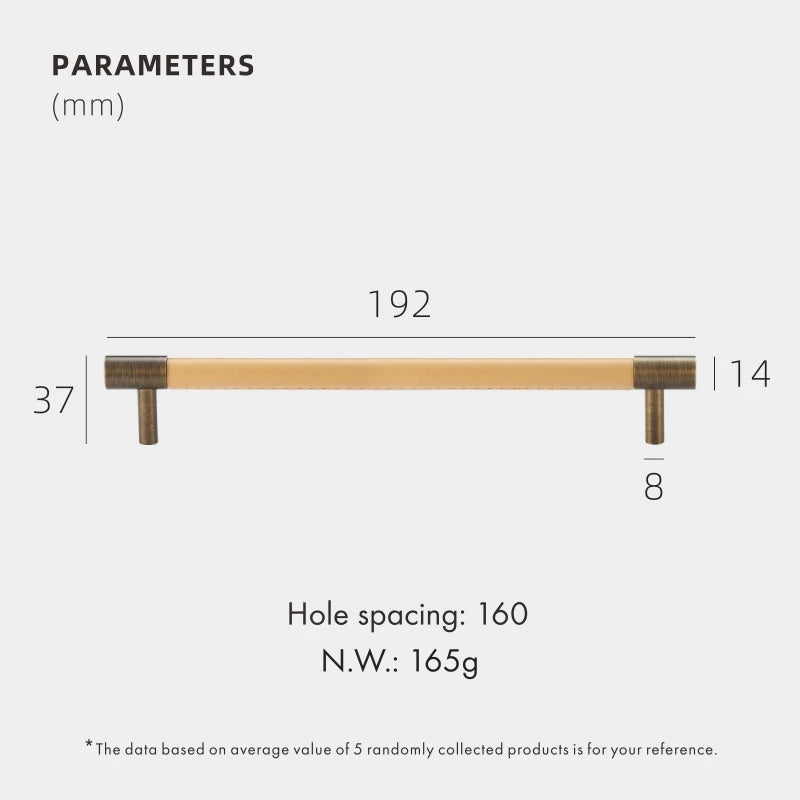 Premium Brass & Leather Handles | Save 20% Today Only