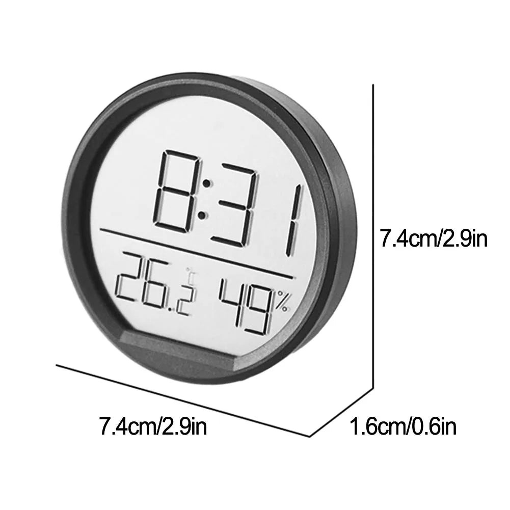 Multi-function Clock Indoor Temperature Humidity Clock Date Display Electronic Alarm Clock Home Wall Mounted Clock