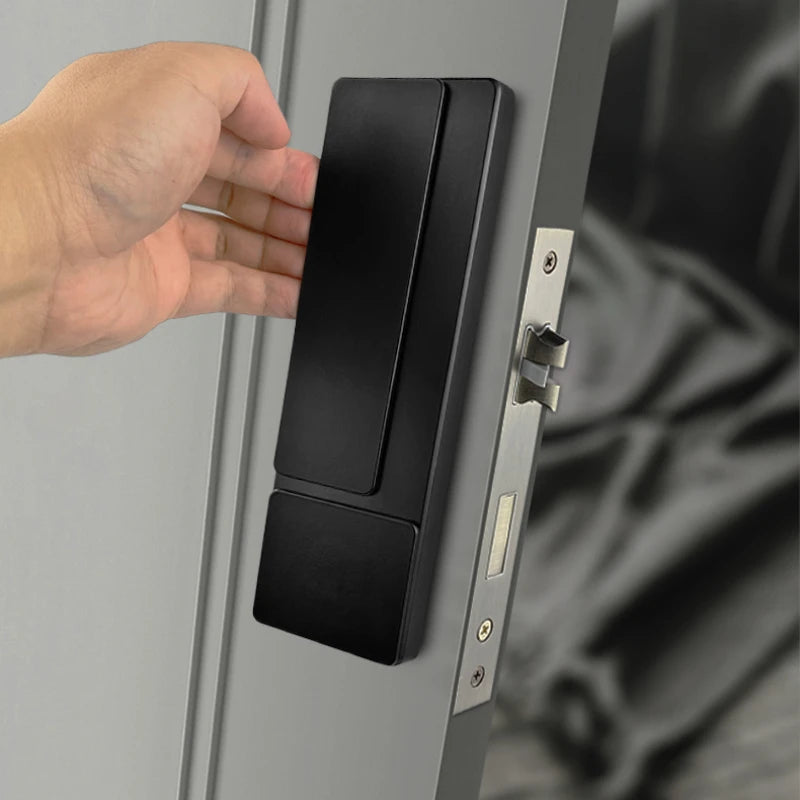 Advanced Security Lock, Invisible Lock, Indoor Bedroom, Bathroom Door Lock, Ultra-thin Silent Magnetic Suction, No Handle Lock