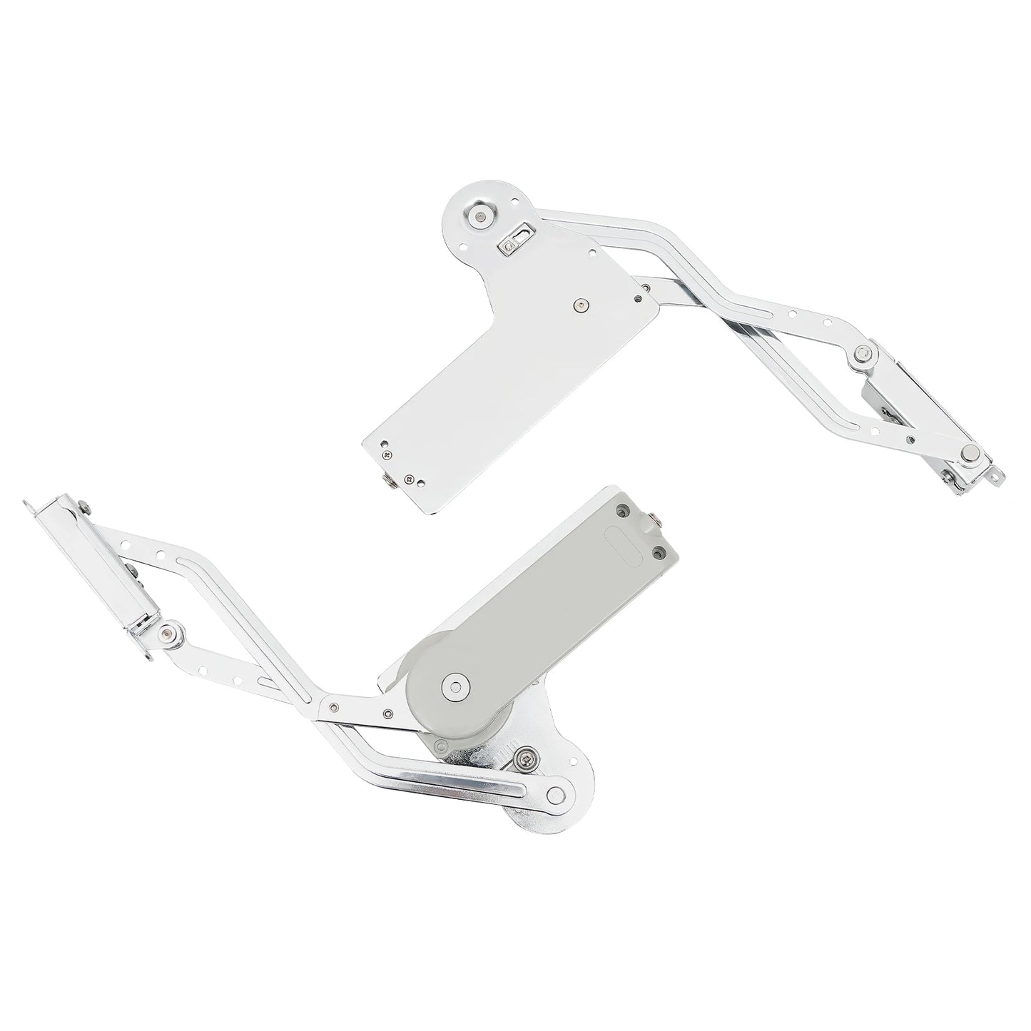 Hydraulic Buffer Cabinet Door Hinges, Adjustable Mounting Hinges, Arm Mechanism Hinges Suitable for Doors Weighing 7.72-8.82 lbs