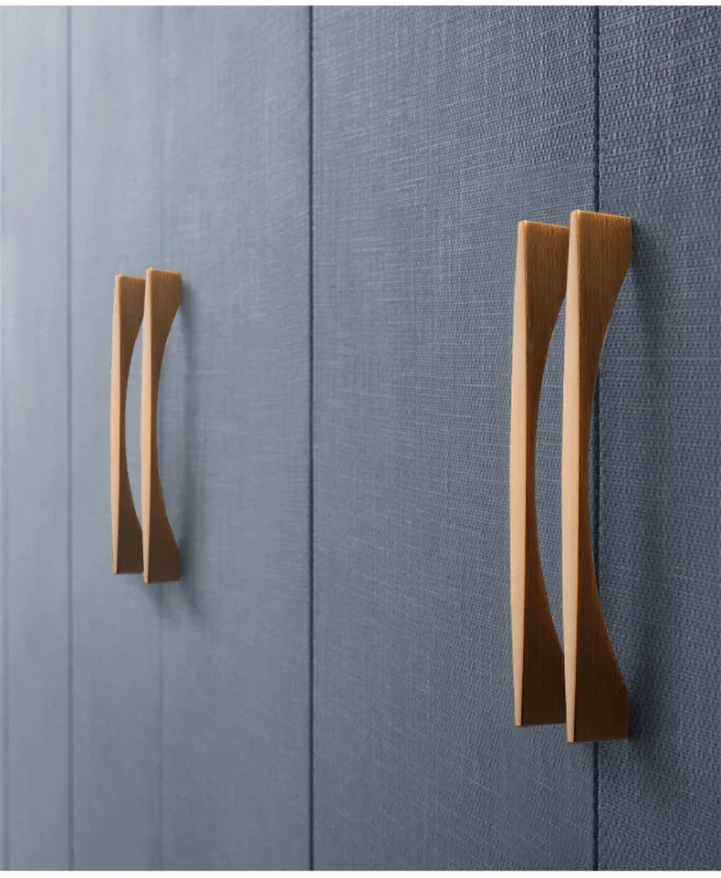 Classical Antique Cabinet Handles Brass Yellow Bronze Pulls Drawer Hardware Furniture Kitchen And Wardrobe Door Knobs