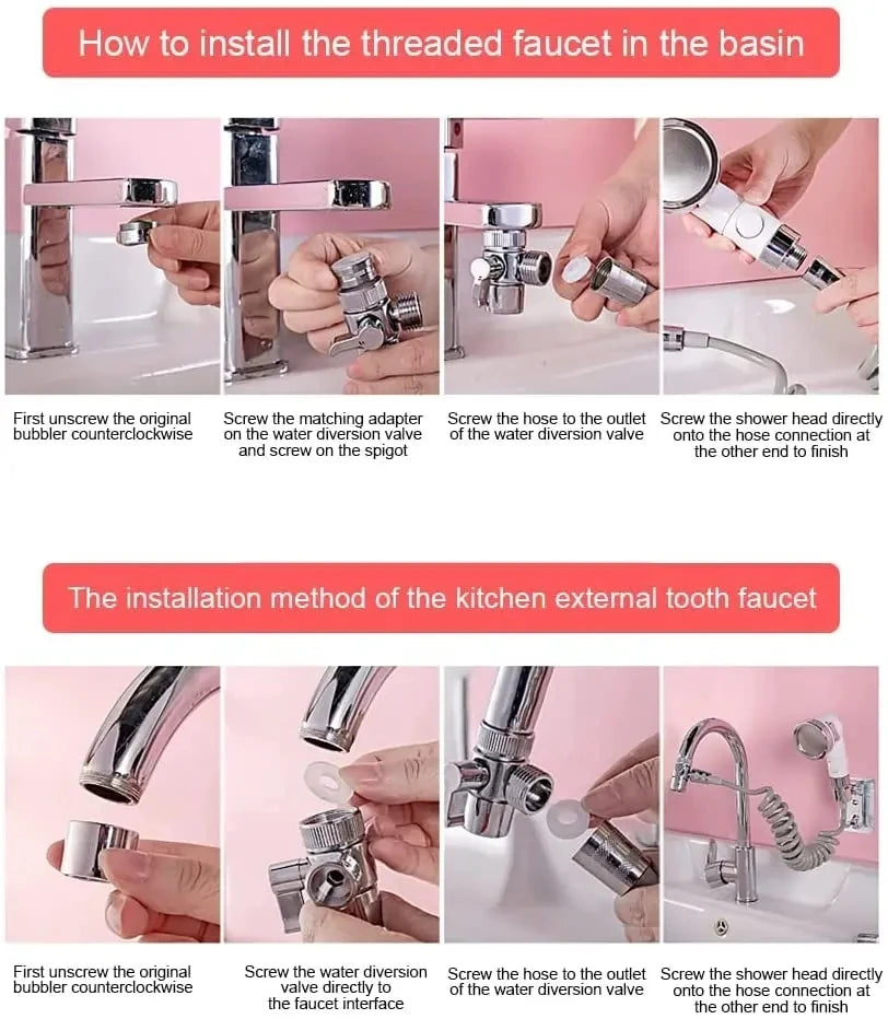 Shop Faucet Shower Extender | Save 20% - Only $4.9!