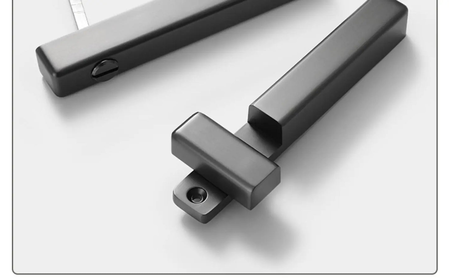 New Family Safety Sliding Door Lock Modern Simple Solid Wood Door Lock Hook Lock Toilet Black Sliding Door Lock Furniture Lock