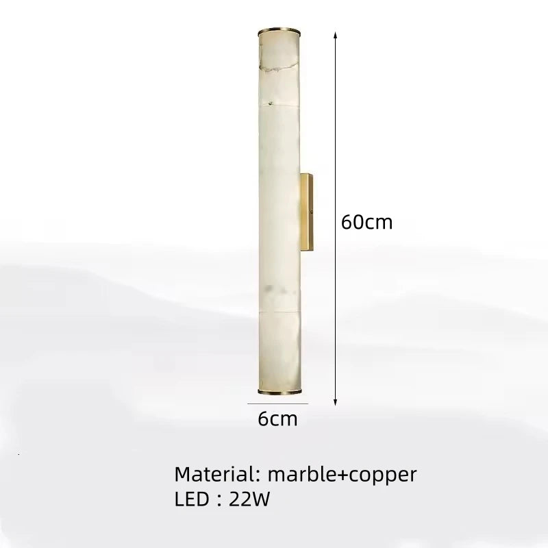 High-end Marble Modern Wall Lamp, Luxurious Living Room, Corridor, Bedroom, Dining Room, Room Decoration Lighting Wall Lamp