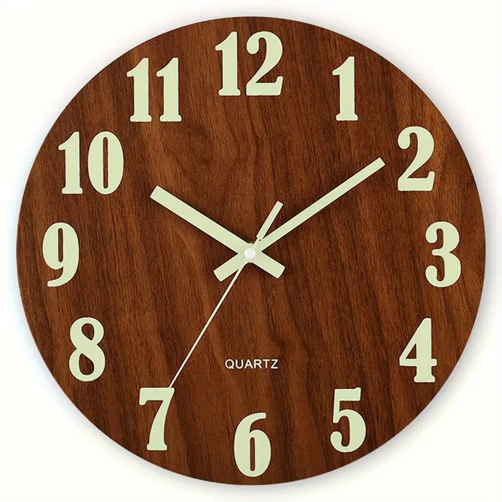 Buy Silent Luminous Wall Clock for Home - Only $35!