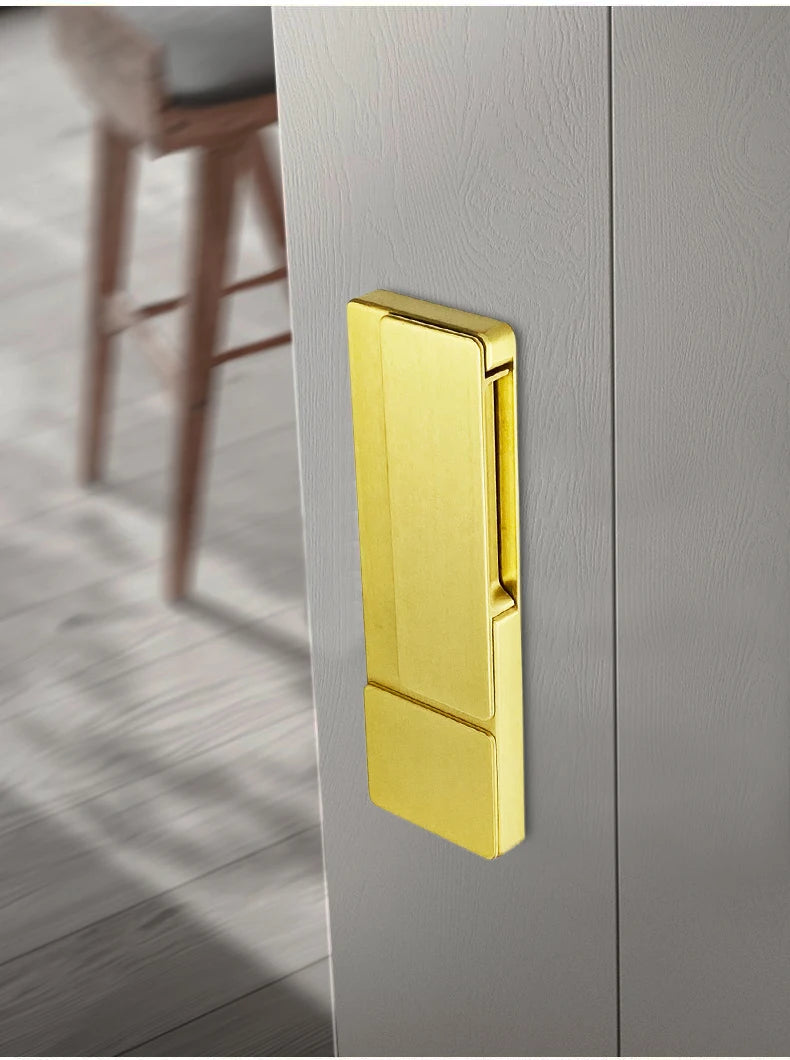 Advanced Security Lock, Invisible Lock, Indoor Bedroom, Bathroom Door Lock, Ultra-thin Silent Magnetic Suction, No Handle Lock