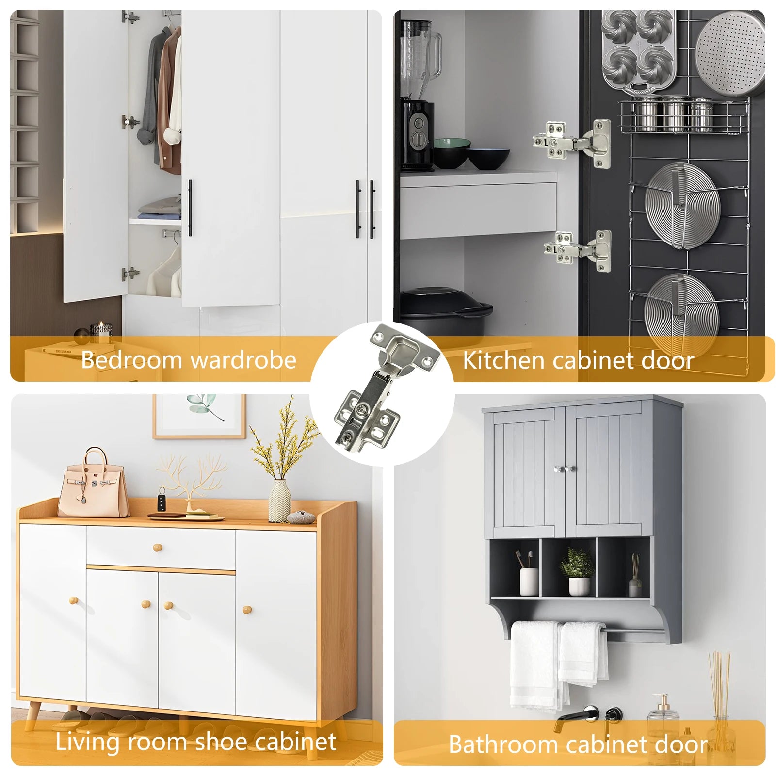 Buy Hydraulic Cabinet Hinges | Soft Close & Quiet - Save 20%