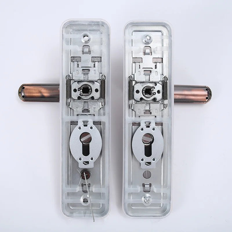68 mm Double‑Side Anti‑Theft Door Lever – Dual‑Spring, Anti‑Pry, Universal Fit Handle