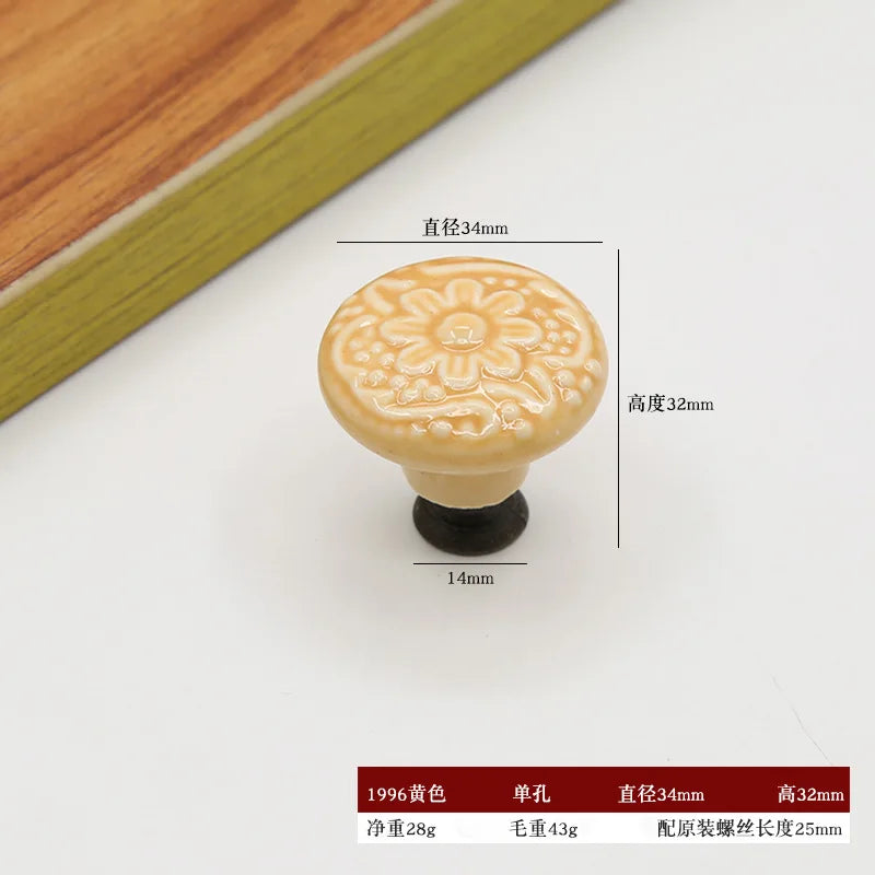 Buy Vintage Ceramic Drawer Knobs Only $1.35 - Fast Shipping | My Store