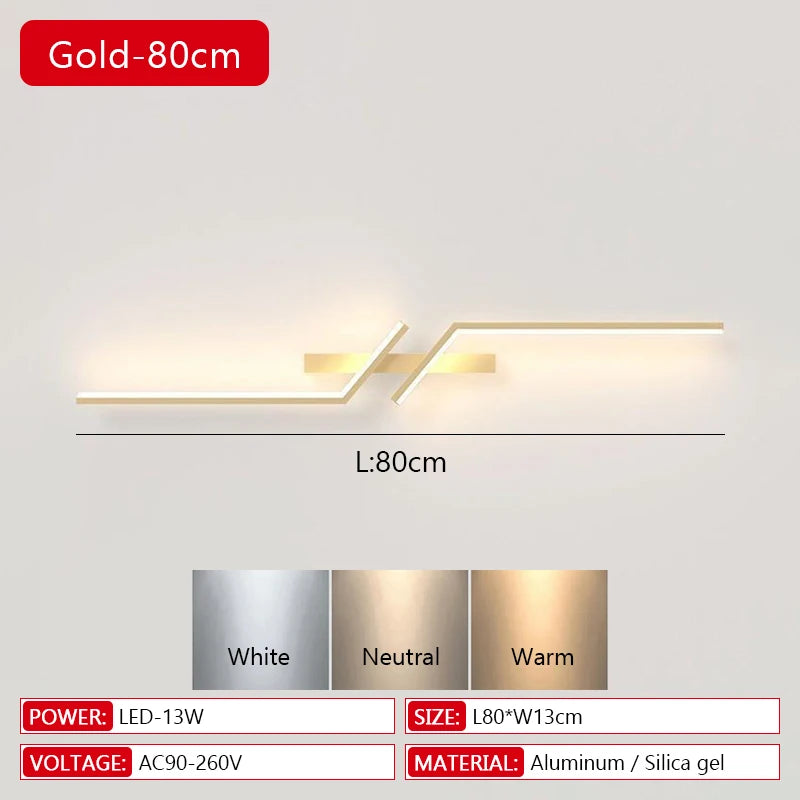 Buy Modern LED Wall Lamp for $44.1 – Top-Quality Minimalist Lighting