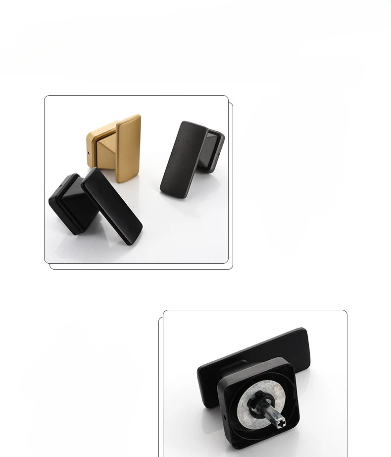 Lowest price invisible door handle anti backlock wooden door hidden door single side lock withkey hidden lock furniture hardware