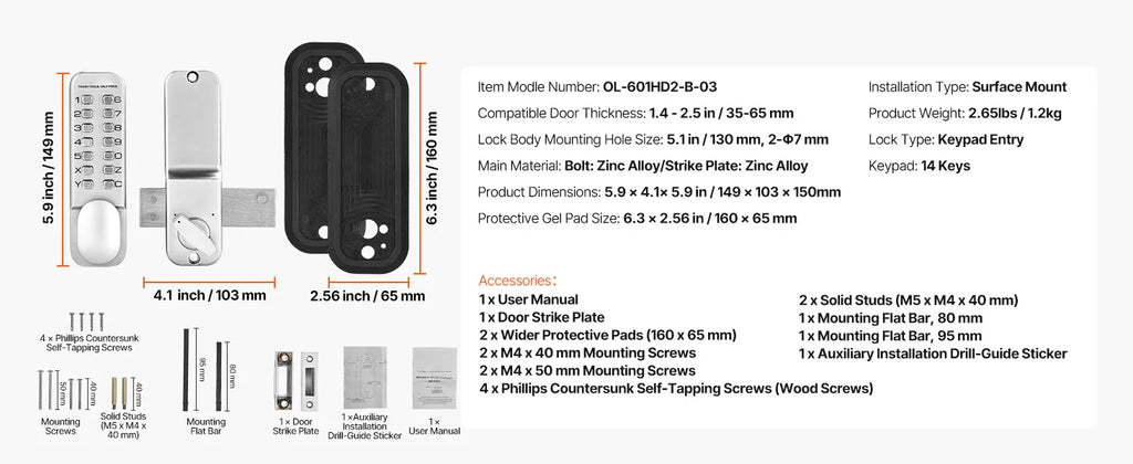 Professional Keyless Entry Locks - Only $65.2 | Shop & Save