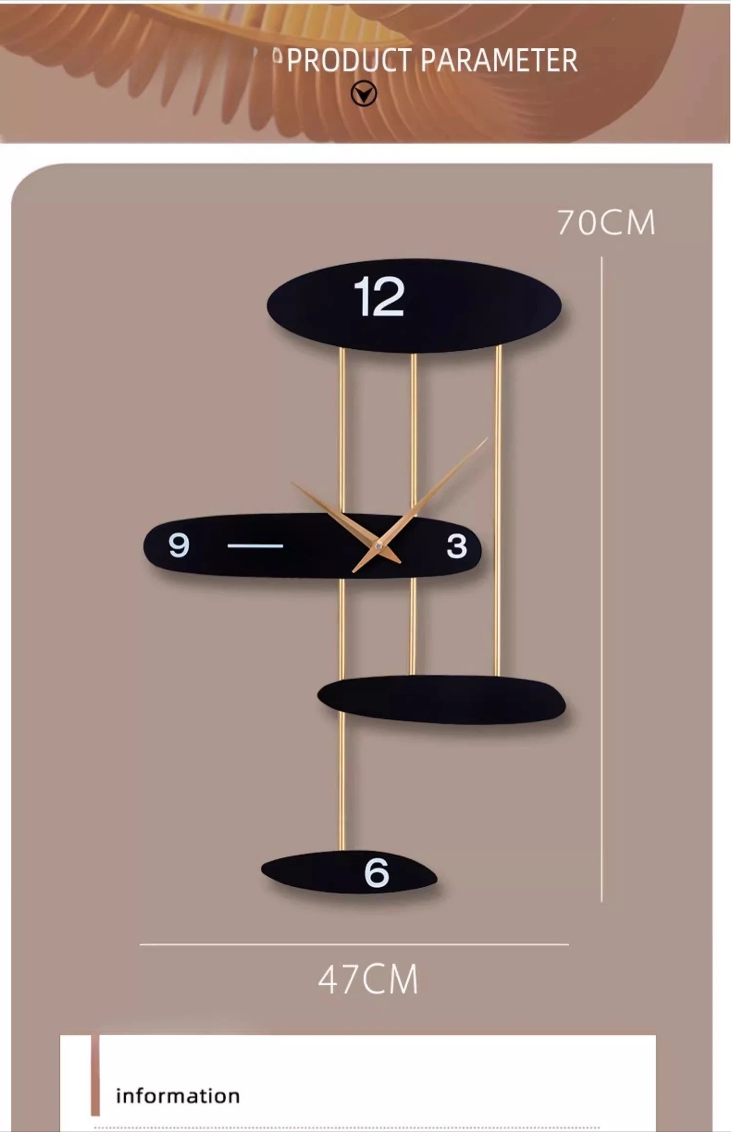 Buy Premium Luxury Wall Clock | Save 20% Today Only!