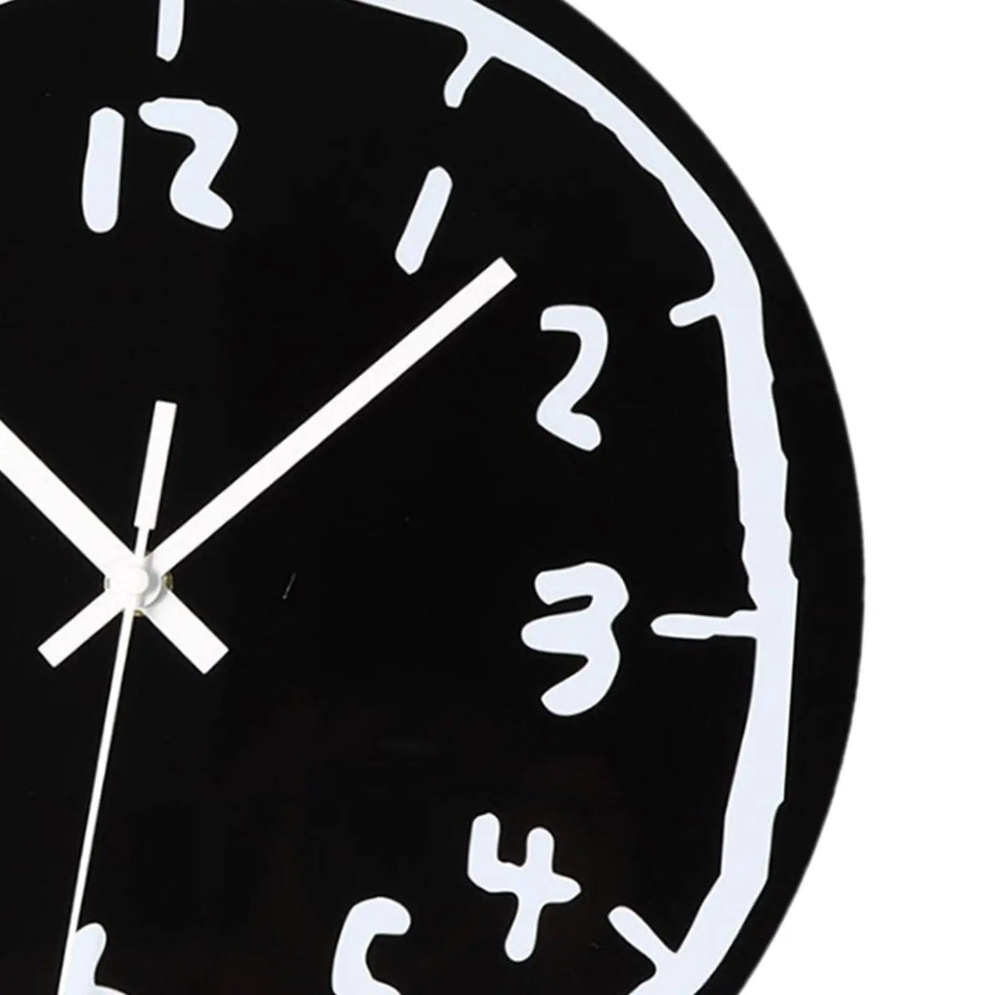 Wall Clock Ornament Unique Fashion Creative Mute Art Clock Decorative Clock for Kitchen Study Room Living Room Home