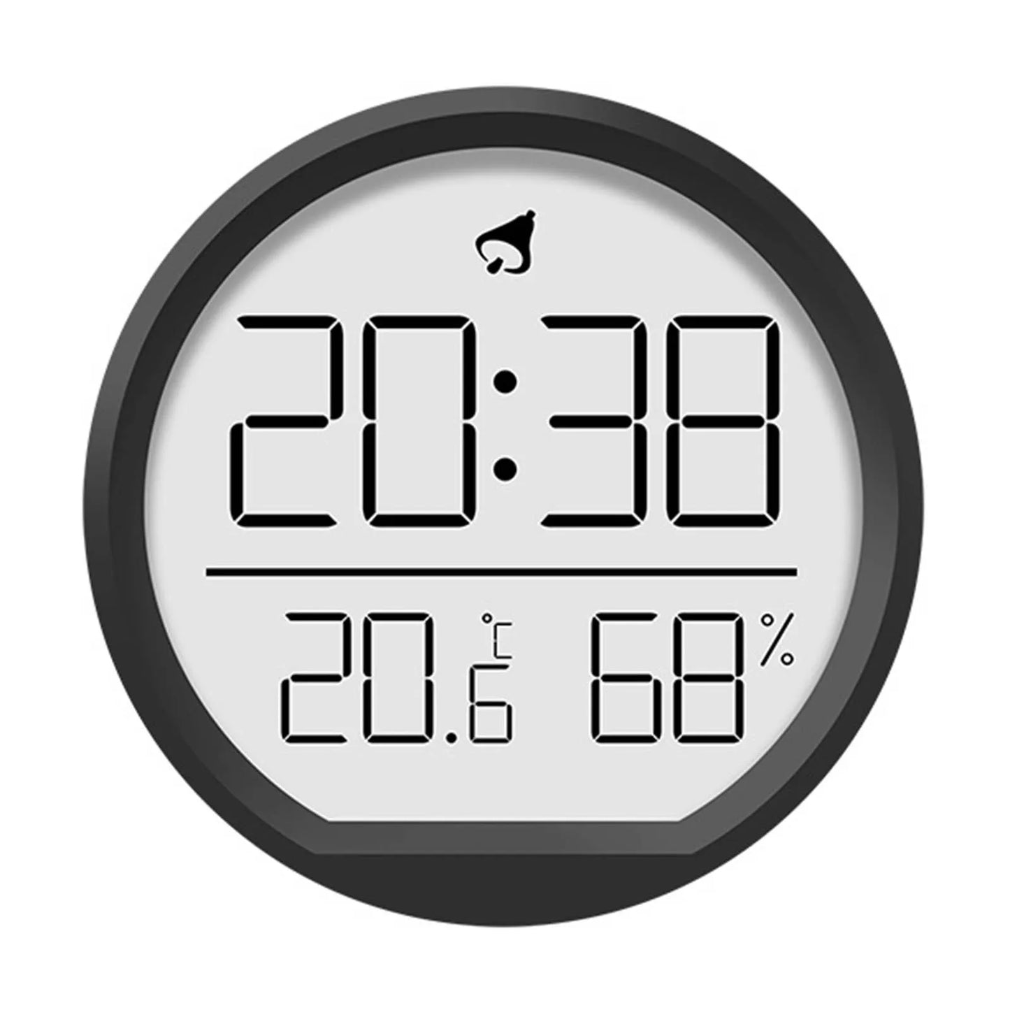 Multi-function Clock Indoor Temperature Humidity Clock Date Display Electronic Alarm Clock Home Wall Mounted Clock