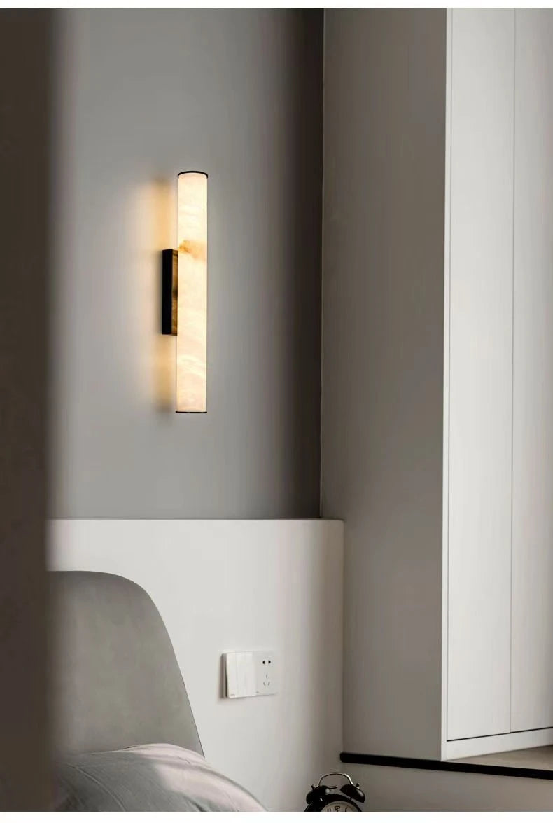 High-end Marble Modern Wall Lamp, Luxurious Living Room, Corridor, Bedroom, Dining Room, Room Decoration Lighting Wall Lamp