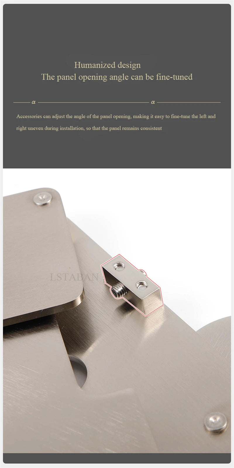 Downward Flipping Cabinet Door Support 80kg Stainless Steel Bracket Desk Flip Table Top Connection Pull-Down Hinge