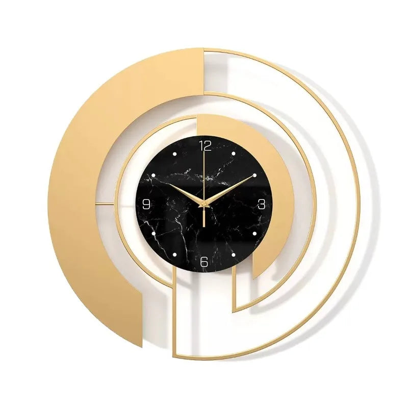 Wall Clock Living Room Light Luxury Fashion Home Decoration Simple Entrance Creative Art Internet Celebrity Clock Wall Hanging