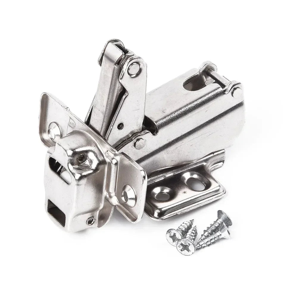 1 Pcs Hinge With Matching Screws 165 Degree Large Angle Hinge Sliding Base Large Opening Angle Cabinet Door Special Hinge