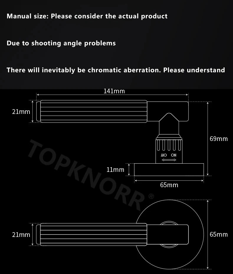 Bedroom Black Door Lock Magnetic Mute Lock Indoor Wooden Door Lock Bathroom Household Simple Door Handle Locks Handles Interior