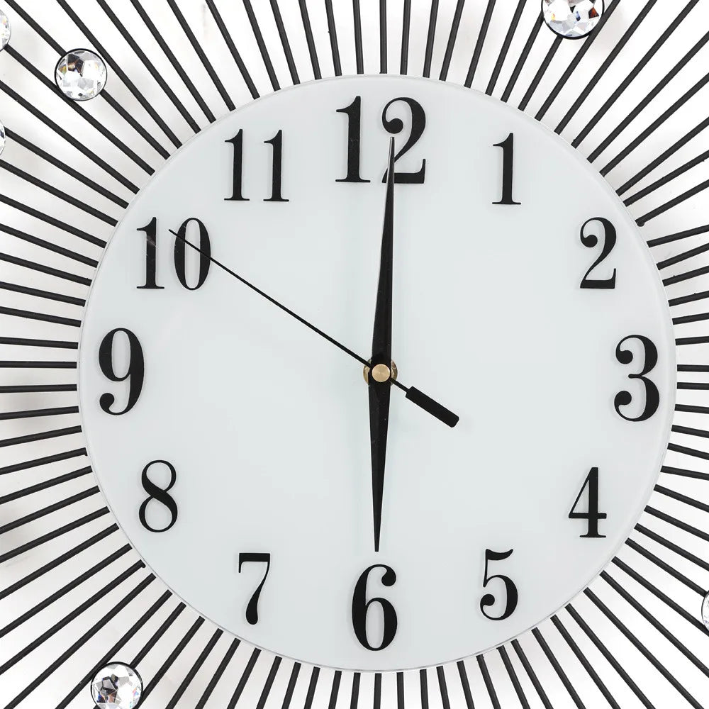 Buy Luxury Sunburst Wall Clock | $104.35 | Modern & Elegant