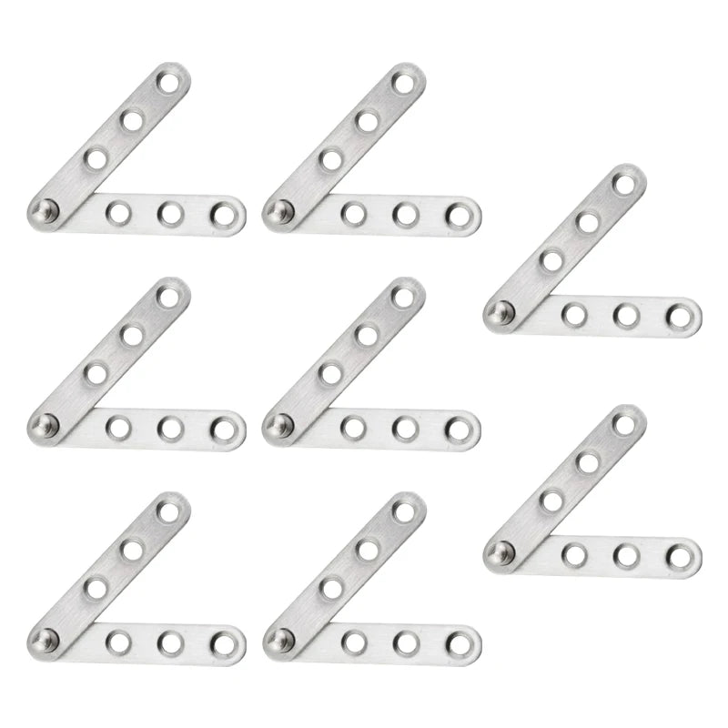 4/8/10pcs rotating hinges, used for wardrobes, cabinet doors, rotating shaft pivot furniture hardware accessories