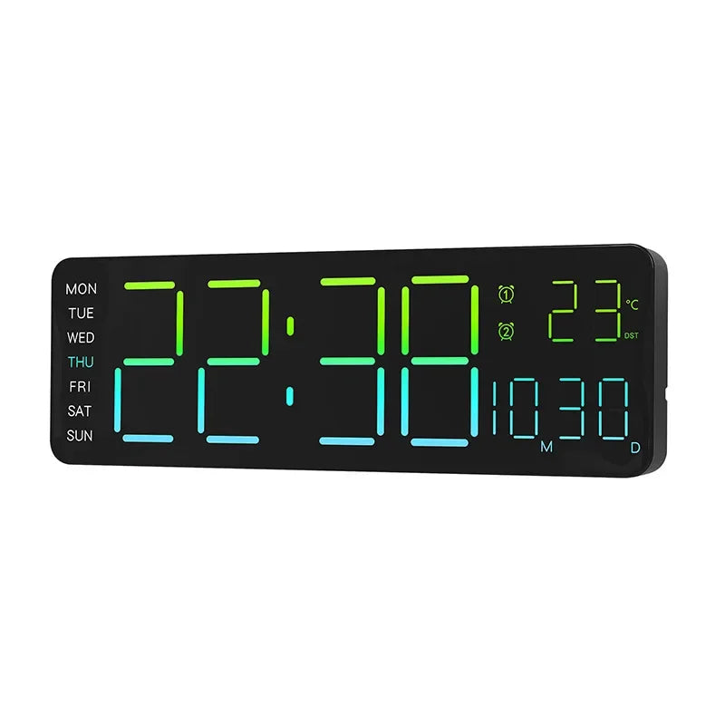 Best 13" LED Digital Alarm Clock for $81 | Free Shipping