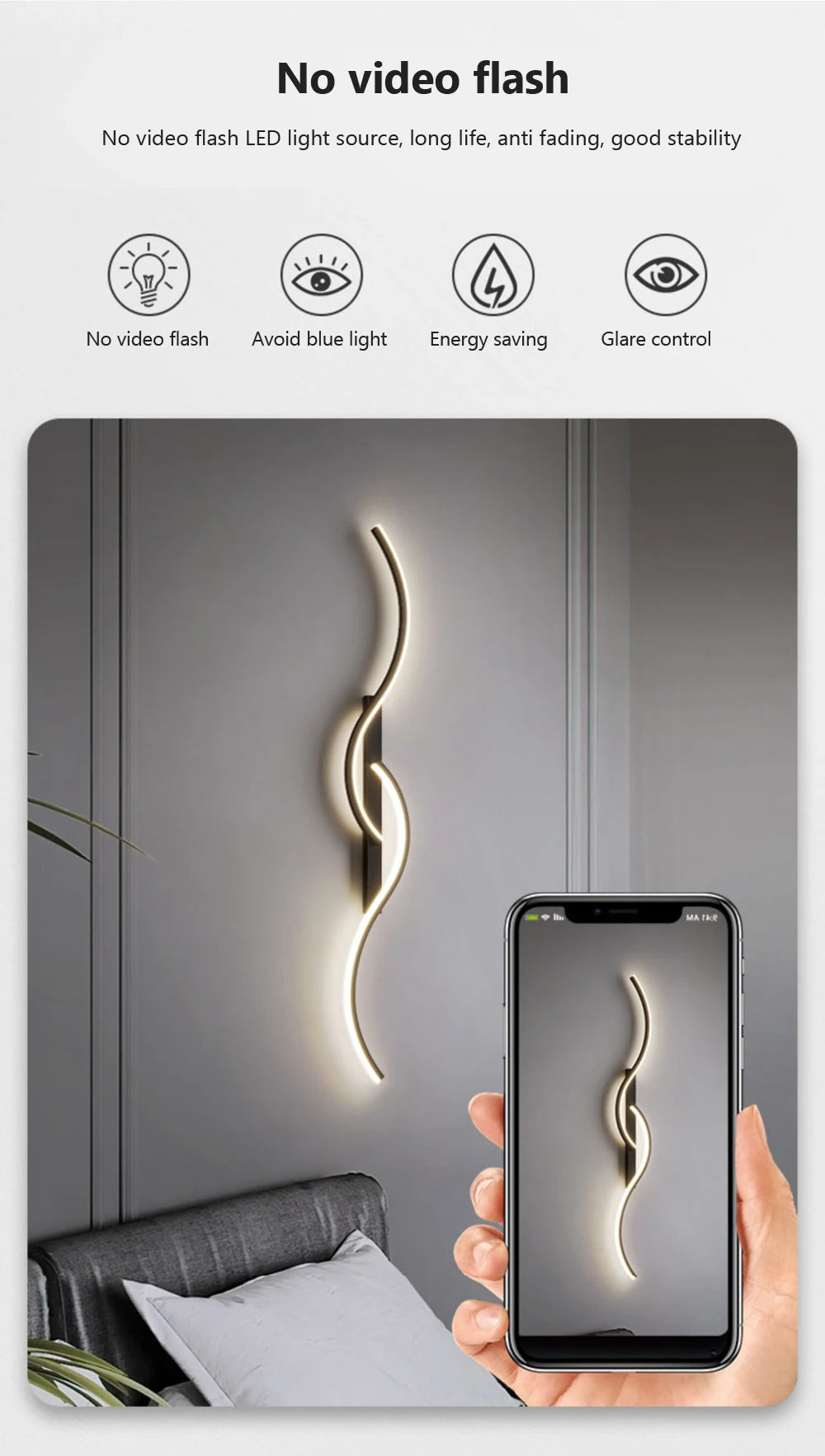 Buy Modern LED Wall Lamp for $33 - Save 25% Today!