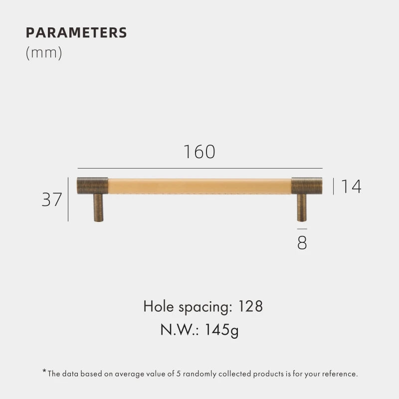 Premium Brass & Leather Handles | Save 20% Today Only