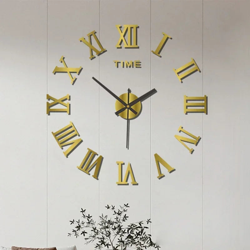 Buy Large 3D Wall Clock - Modern & Silent | Only $7.99