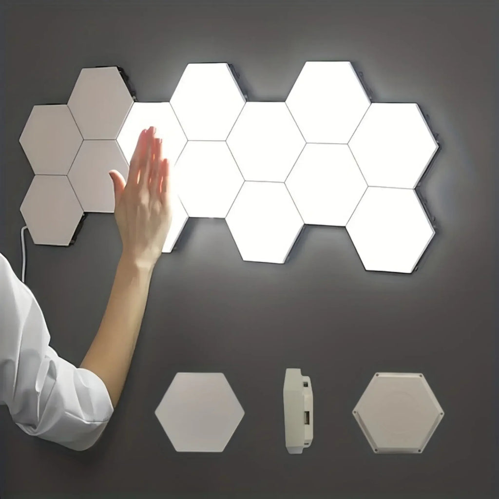 Buy Hexagonal LED Wall Light 6-Pack – Save 20% Today | BYDHI