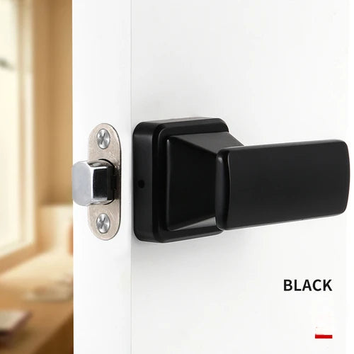 Lowest price invisible door handle anti backlock wooden door hidden door single side lock withkey hidden lock furniture hardware