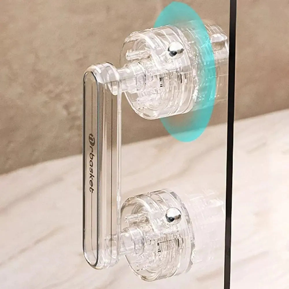Anti-slip Sliding Door Handle Waterproof Suction Cup Door Handle Bathroom Removable Wardrobe Door Handle